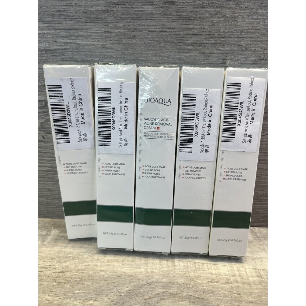 Bioaqua Salicylic Acid Acne Removal Cream 0.70 fl oz Lot 5